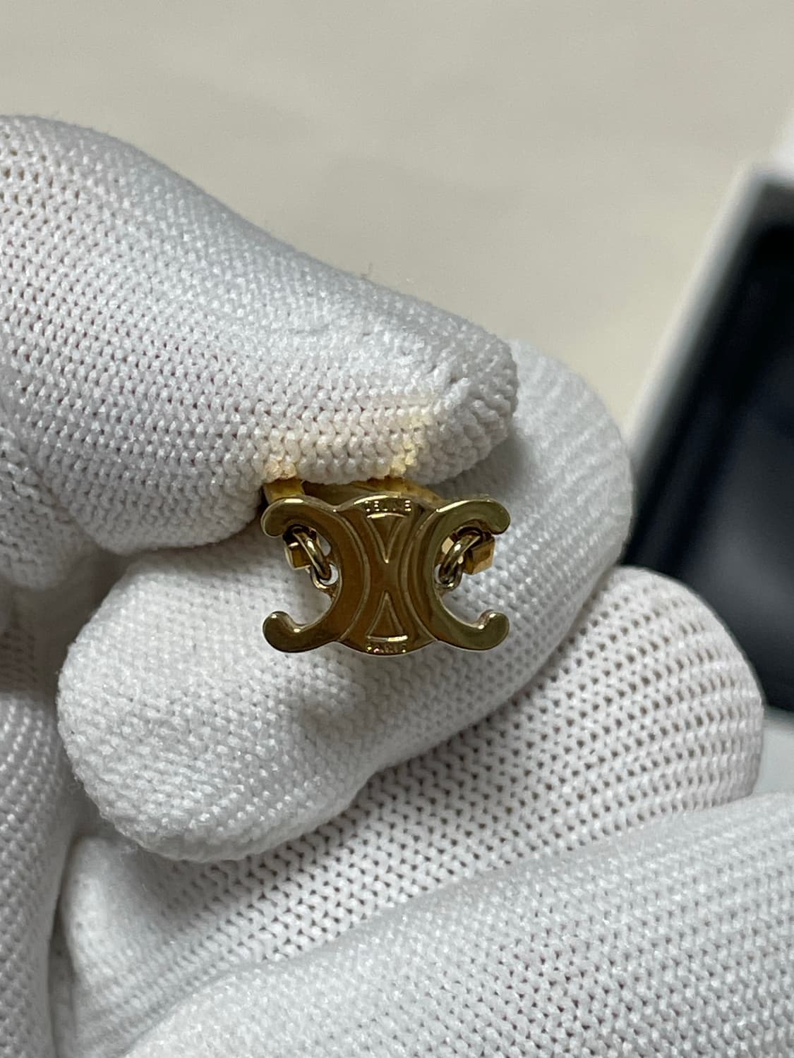 풀구성) 셀린느 트리옹프 아티큘레이티드 금장 팔찌 [os] 상품이미지7