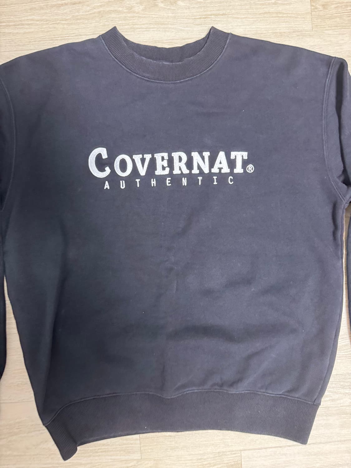 커버낫 어센틱 맨투맨 s (기모) 상품이미지3