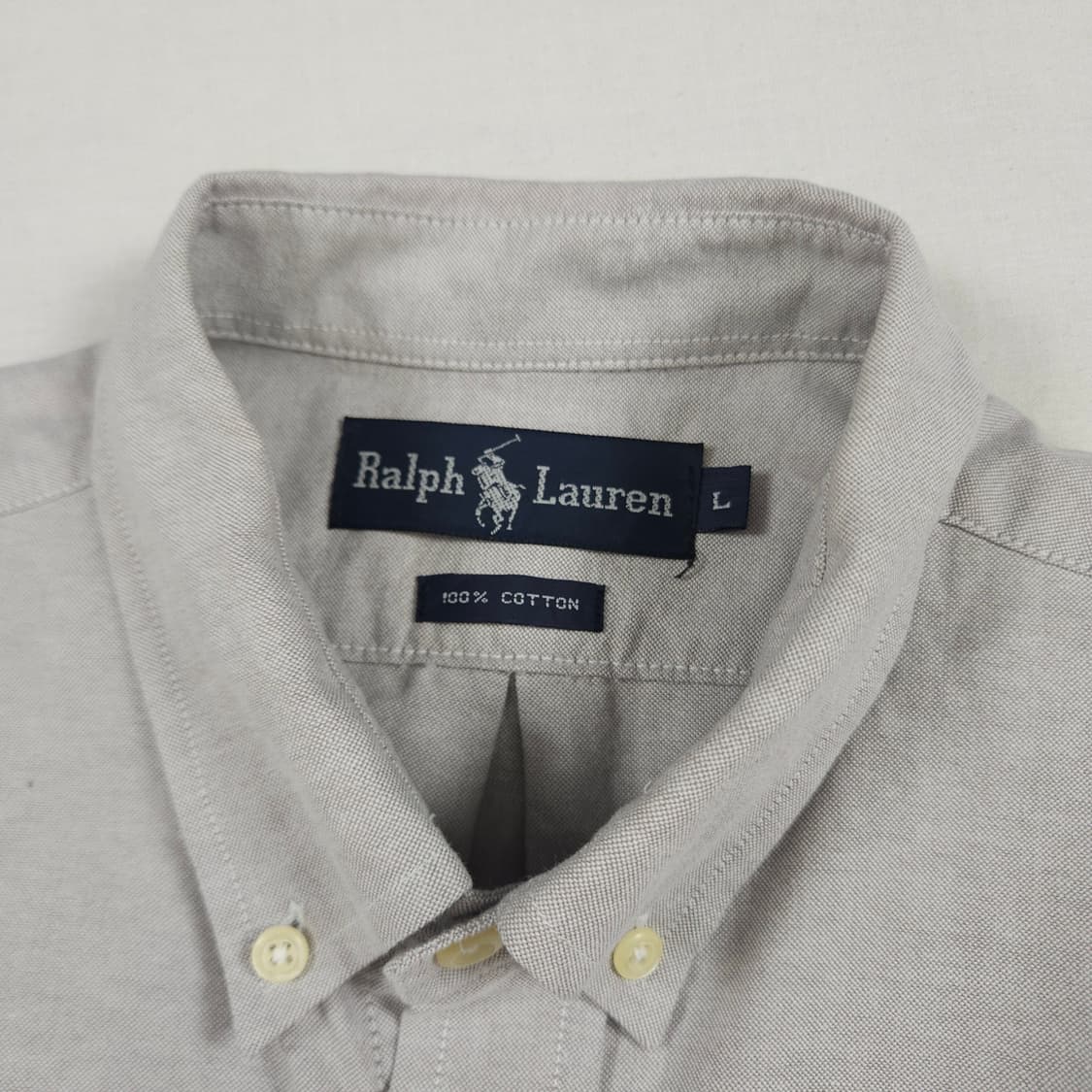 L(100) 폴로 랄프로렌 코튼 셔츠 상품이미지4