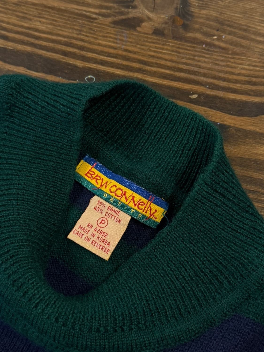 BRYN CONNELLY 모호크넥 니트 100 상품이미지7