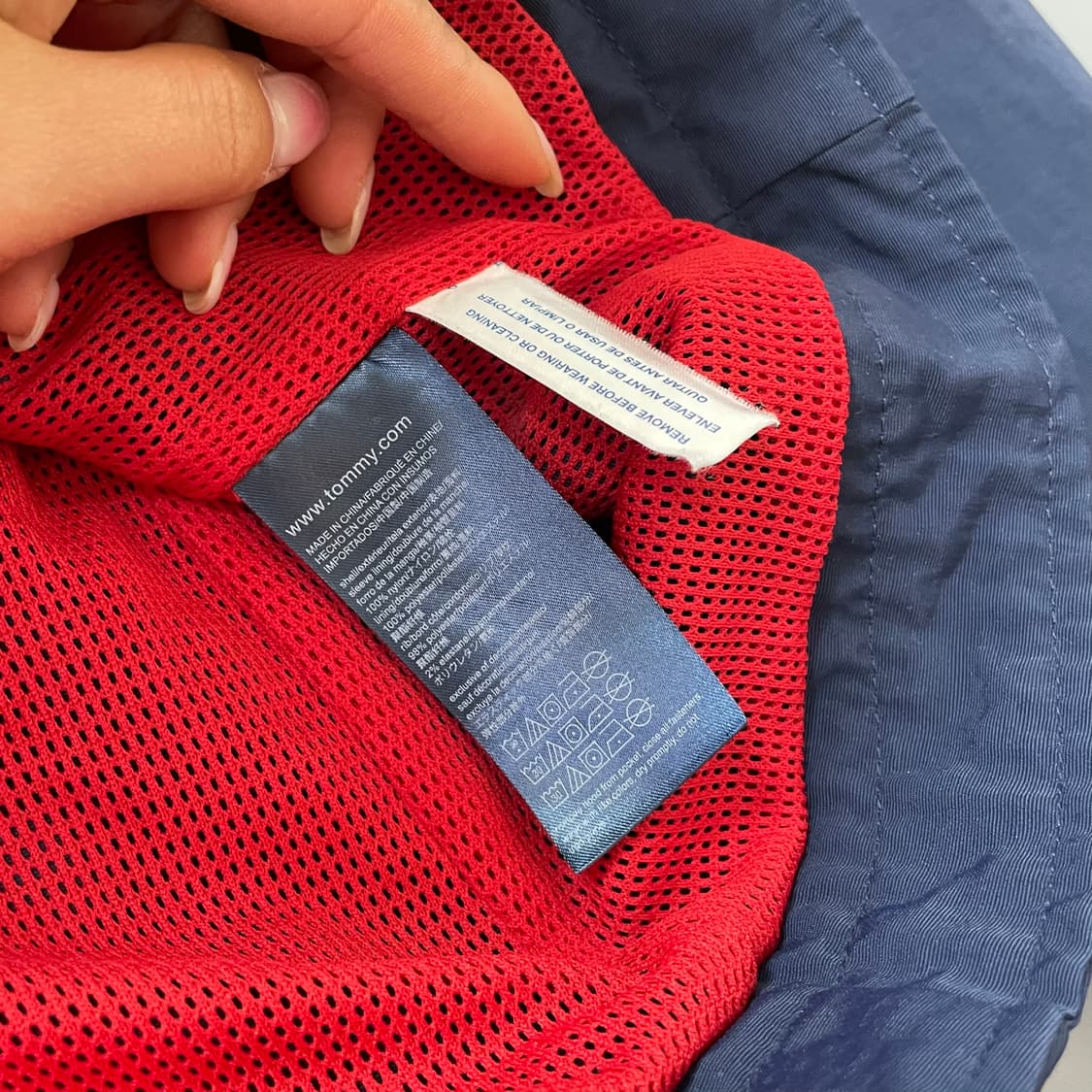 타미힐피거 여성 후드 바람막이 자켓 S 상품이미지5