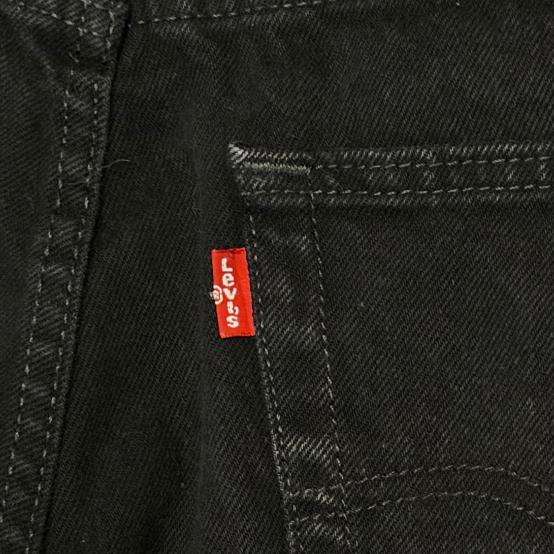 미국 빈티지 리바이스 501 블랙진 청바지 상품이미지8