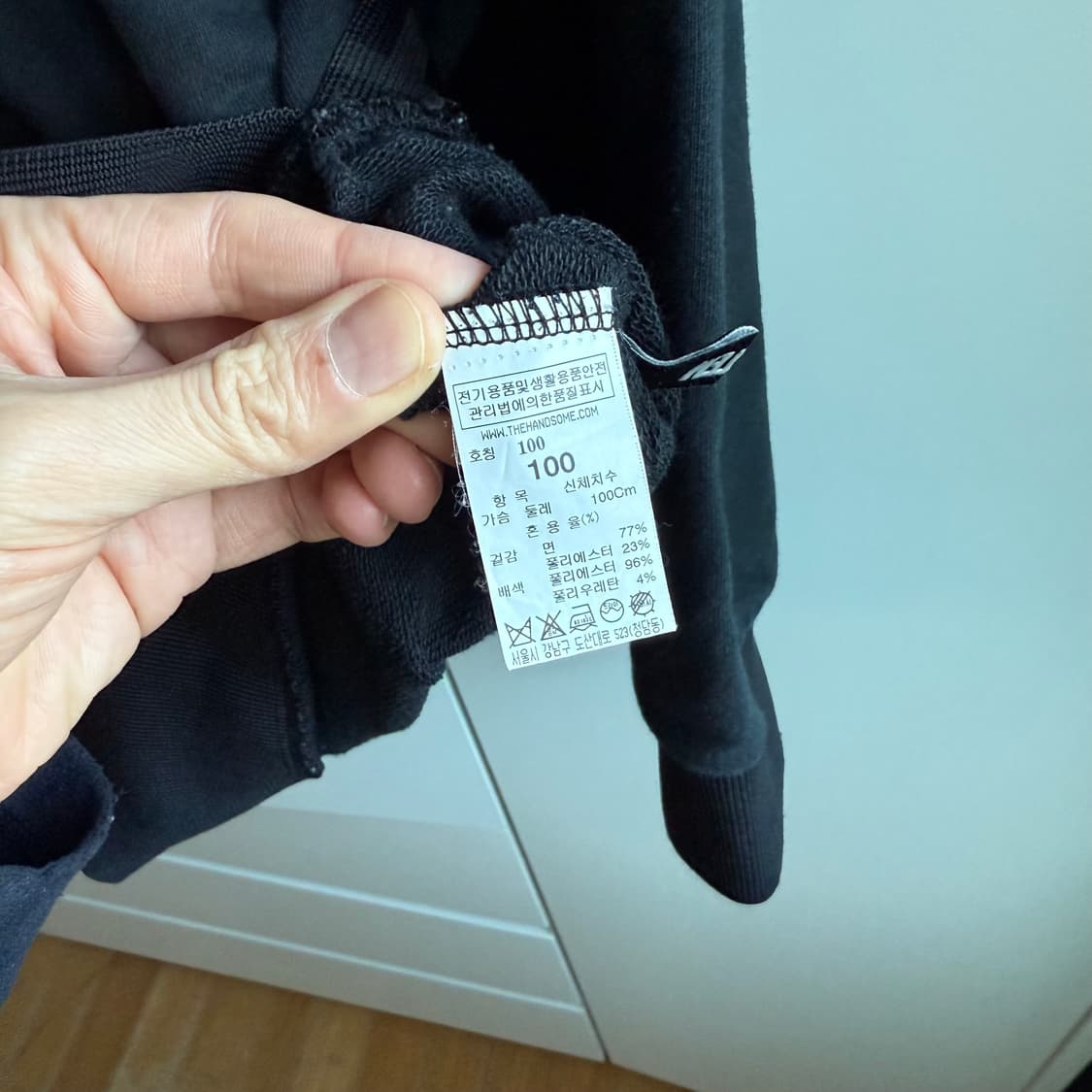 시스템옴므 오버핏 맨투맨 블랙 100 상품이미지3