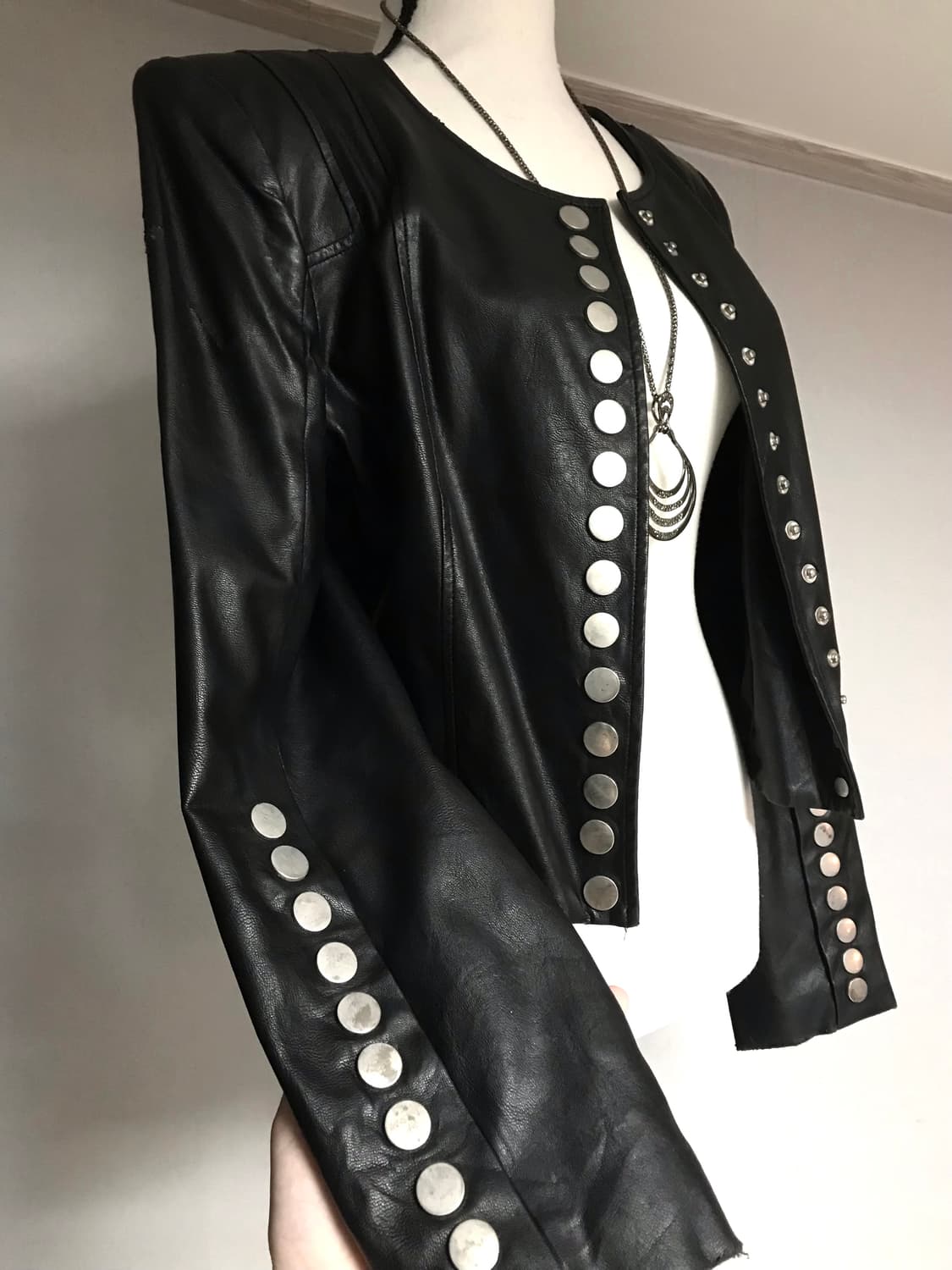 Drôle de Copine Studded Lambskin Leather 상품이미지1