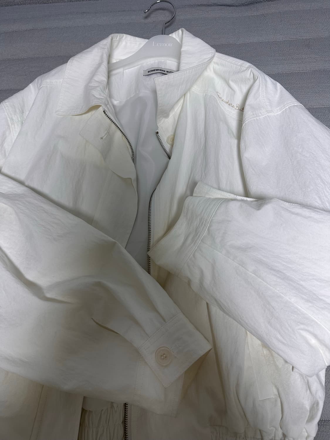 썸웨어버터 salt bomber jacket 상품이미지5