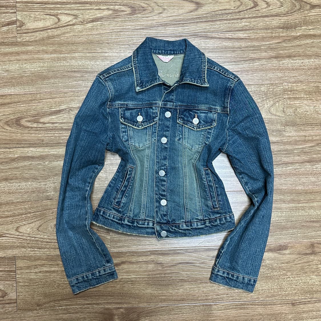 빈티지 트랄라라 리즈리사 청자켓 히메갸루 로걀 라떼 모리걸 공겜여주 상품이미지1