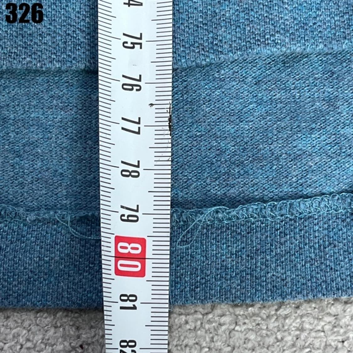 폴로 블루 반팔 카라티  상품이미지5