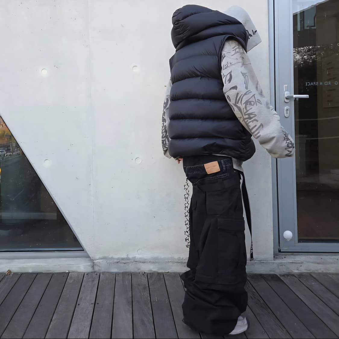 발렌시아가 3단 레이어드 팬츠 데님 진 상품이미지4