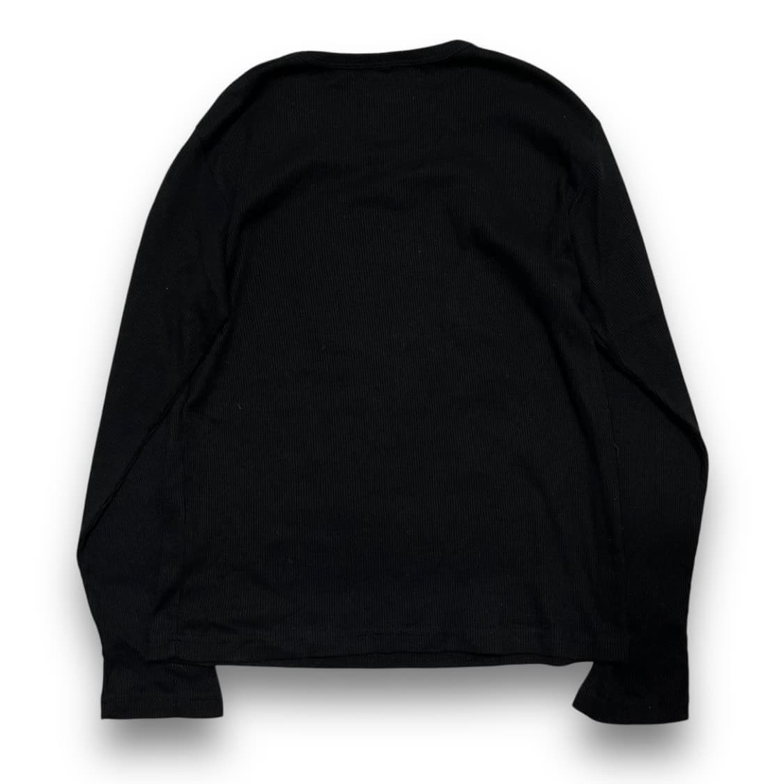 펑크 비기닝 스컬 레터링 아트 다크 롱 슬리브 상품이미지3