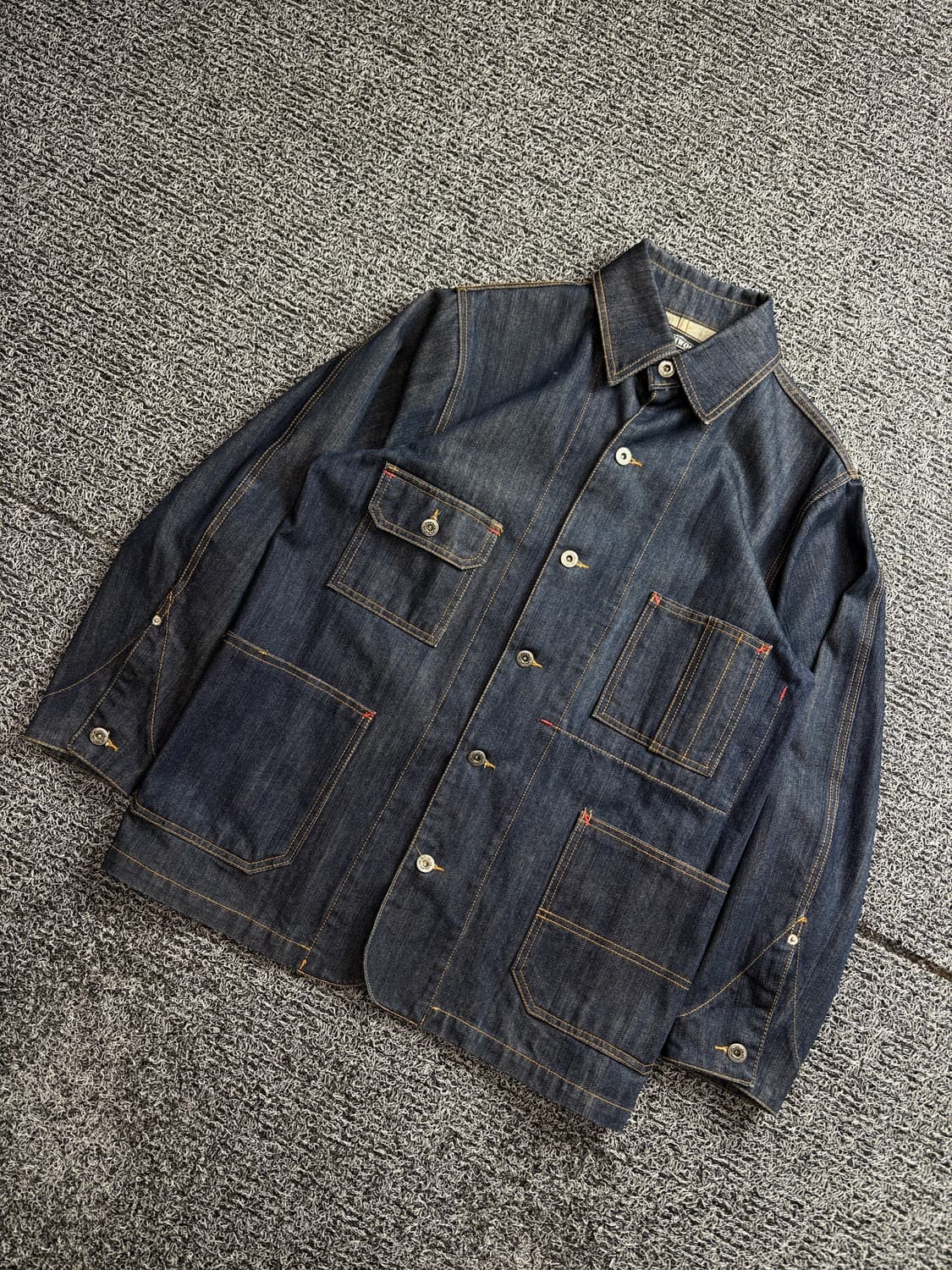 프리즘웍스 아메카지 커버울 데님 초어 자켓 2463 상품이미지1