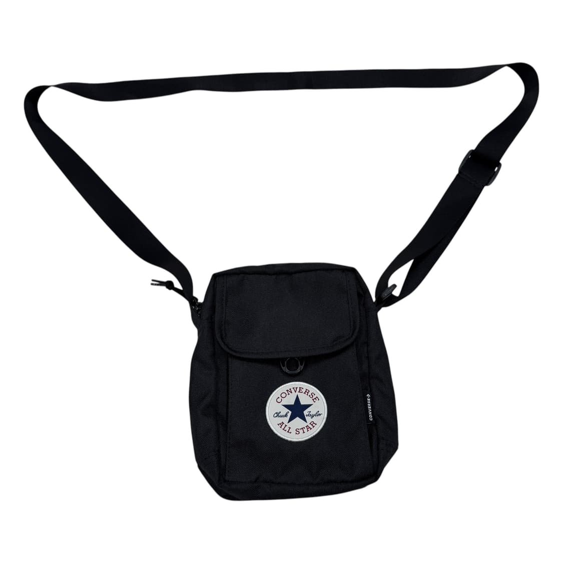 컨버스 빈티지 포켓 크로스백 바디백 가방 블랙 상품이미지2