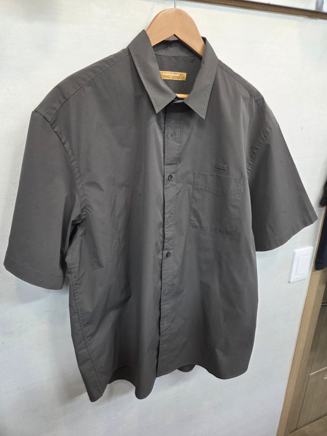 프리즘웍스 오리지널 가먼츠 방풍 셔츠반팔 xl 오버핏 상품이미지6