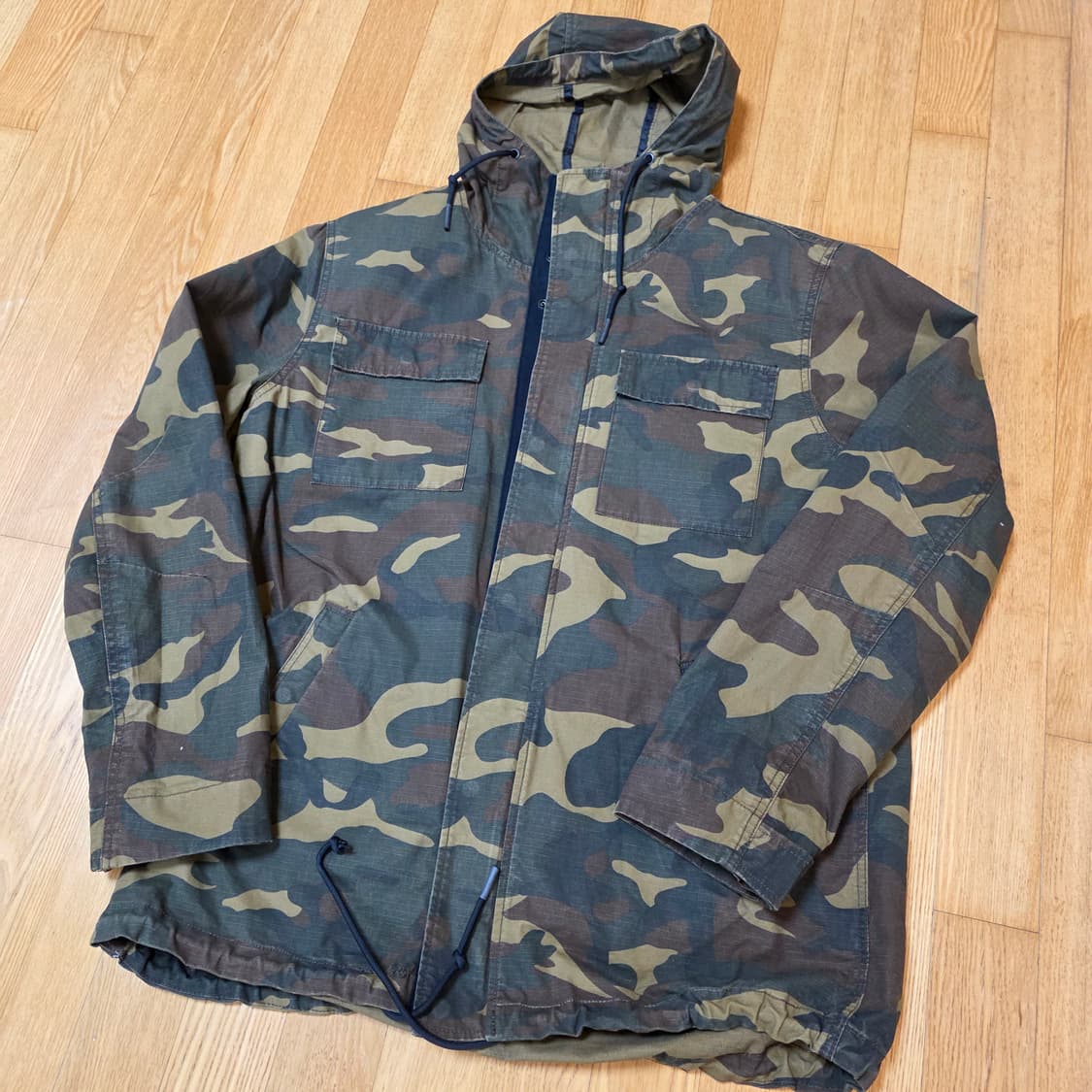 카모 자켓 카모 야상 자켓 105 밀리터리 자켓 자라 zara 자켓 XL 상품이미지4