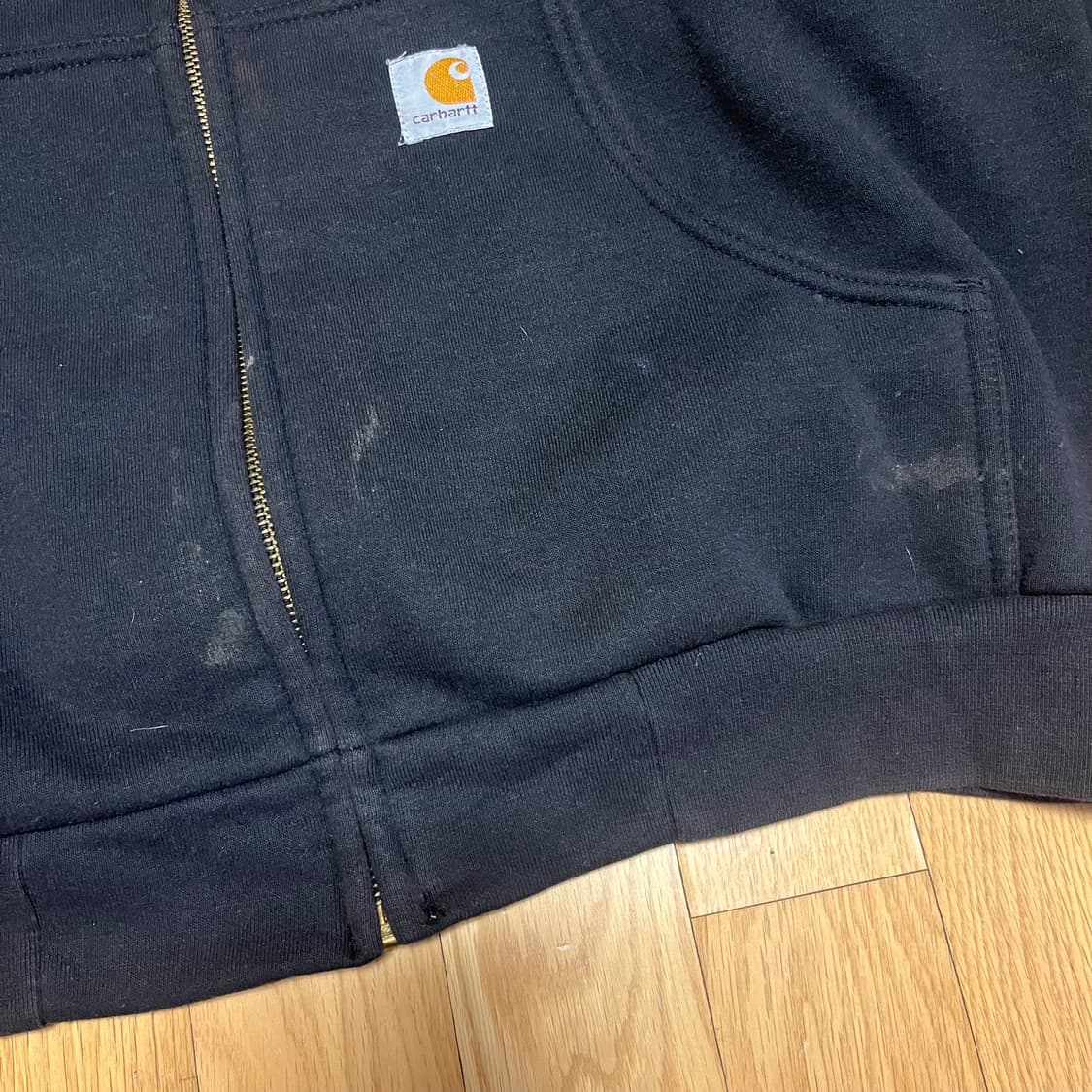 [L] 칸예 00s 빈티지 칼하트 J149 후드집업 BLK 상품이미지5