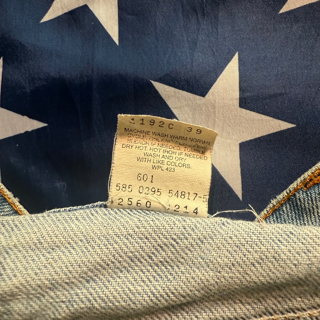 [32] Levi's 리바이스 90s 560 오렌지탭 데님 팬츠 -17 상품이미지4