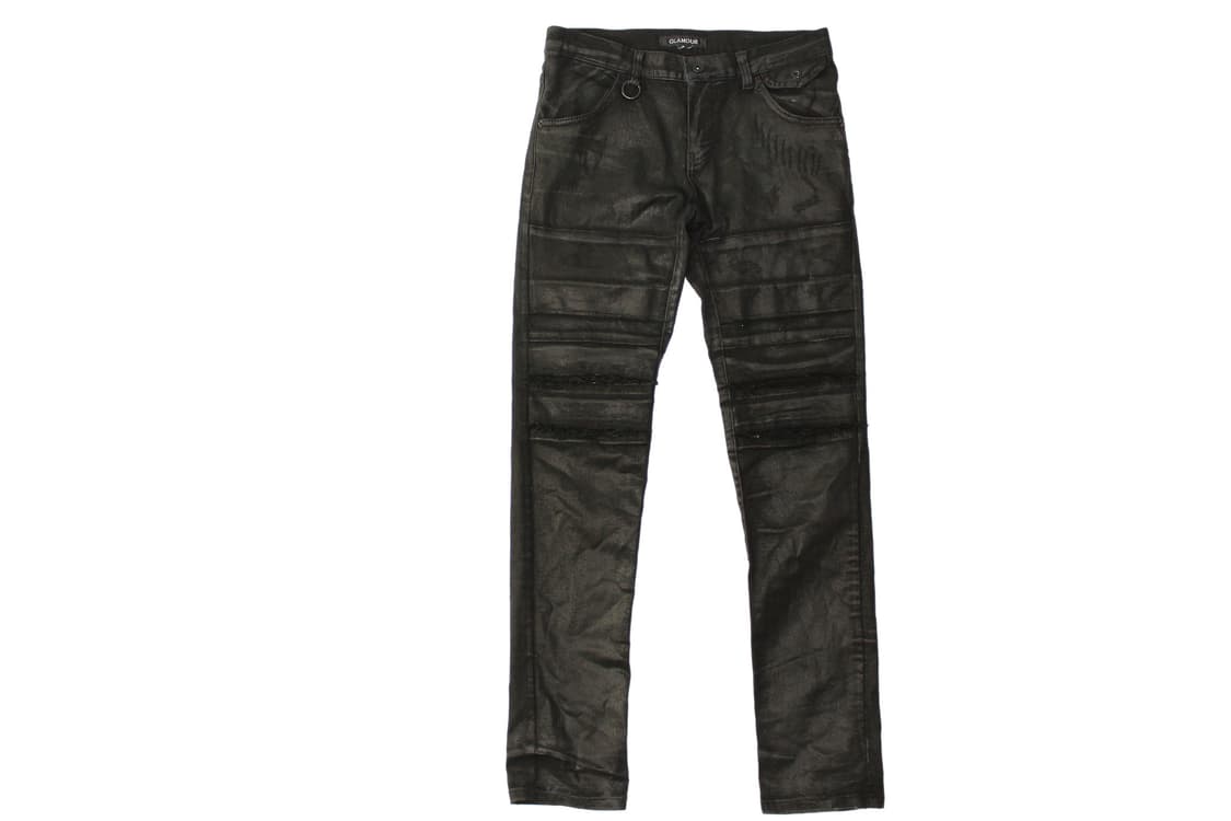 글래머 Distressed Coated Jeans 상품이미지1