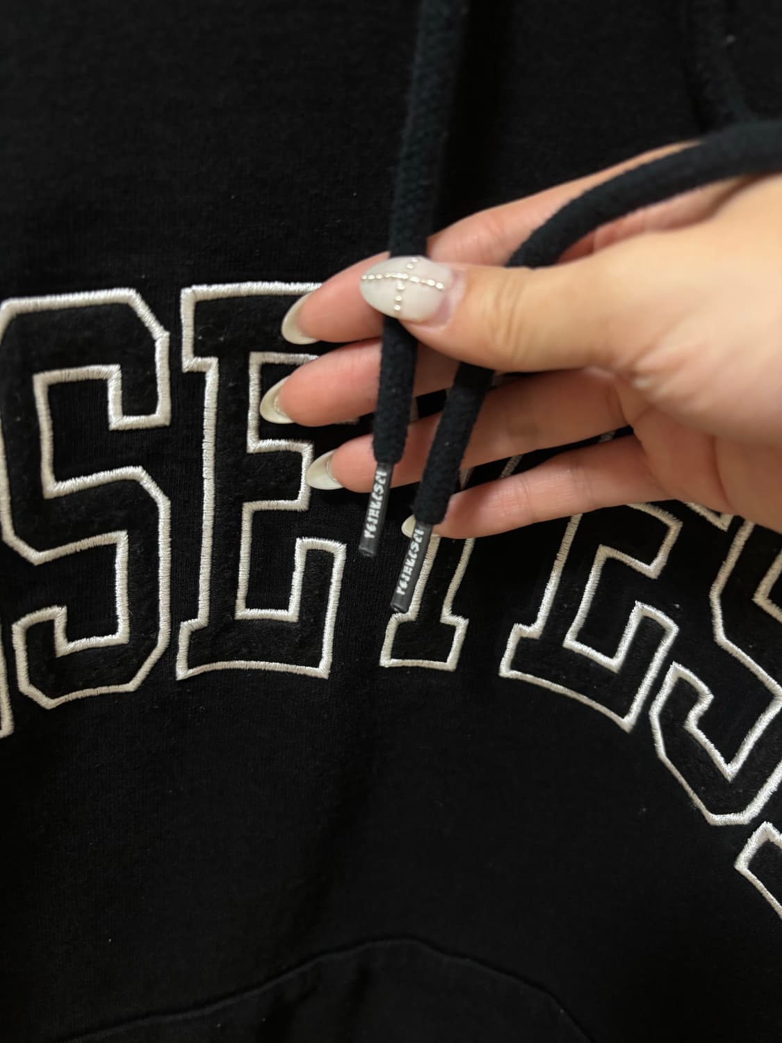 예스아이씨 후드티 블랙 상품이미지3