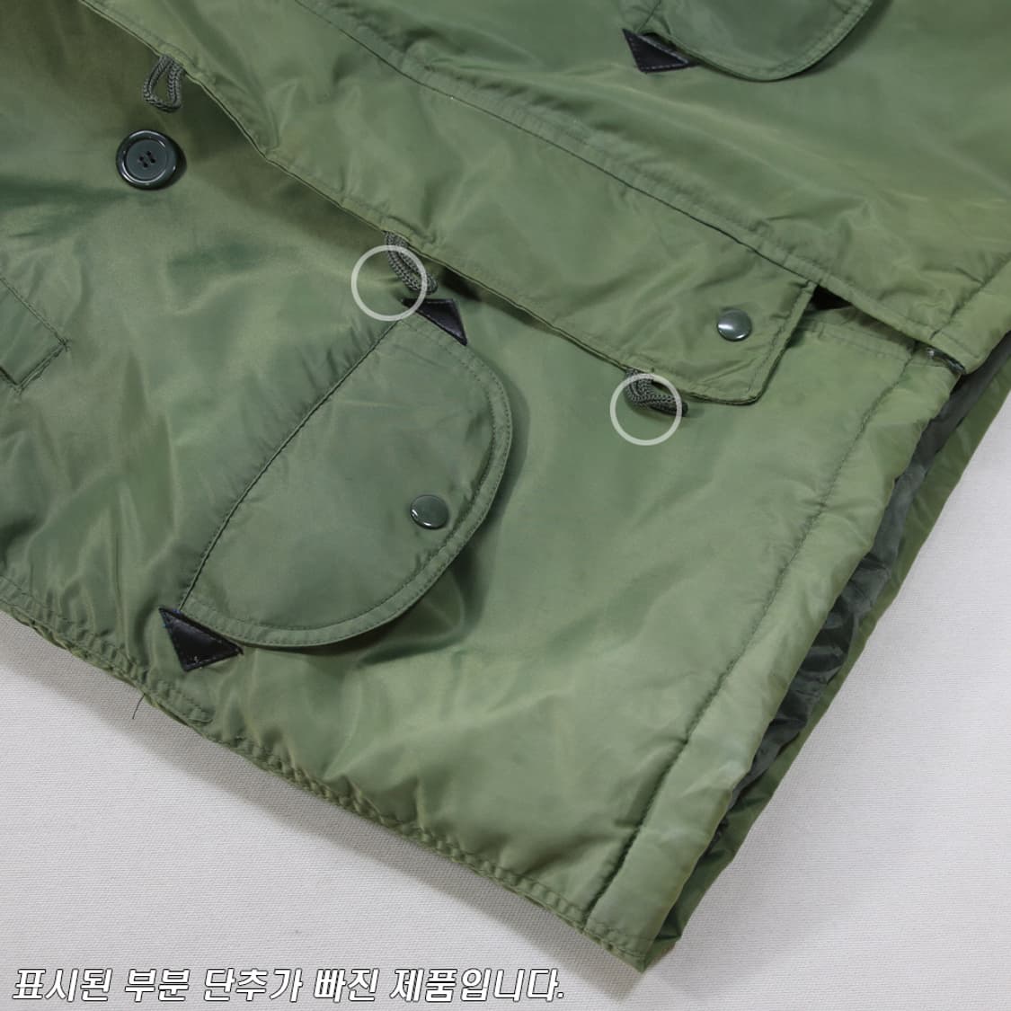 (착용컷) N-3B 점퍼 (남성용 100) 상품이미지7