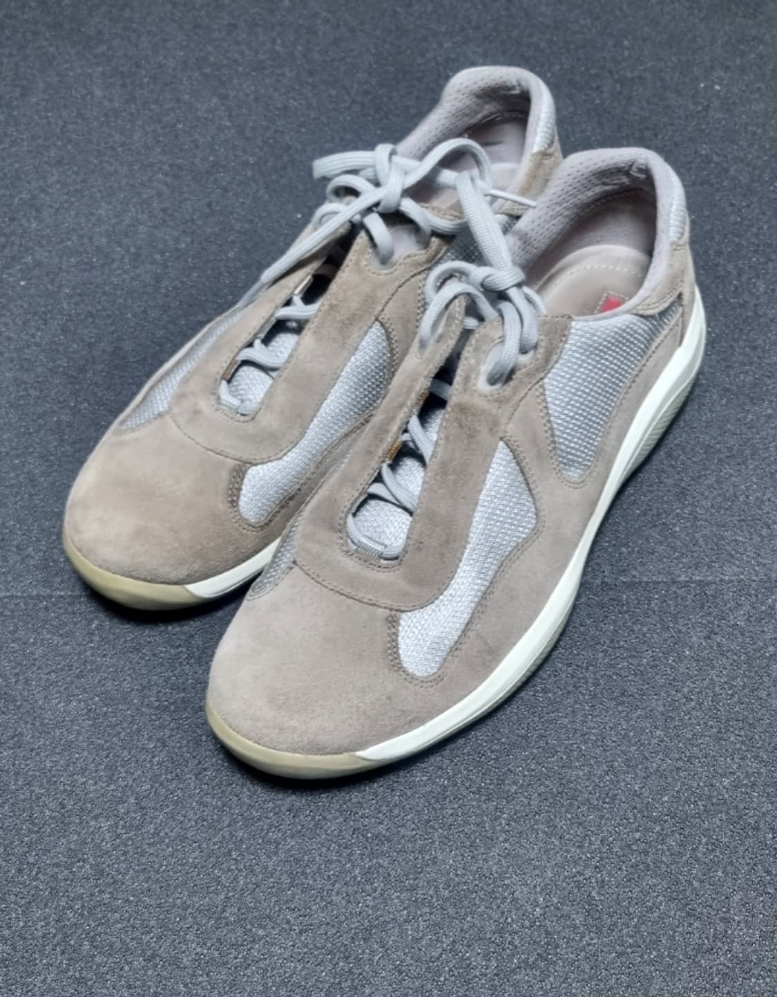 프라다 아메리칸컵 uk 10.5 브라운 베이지 상품이미지2