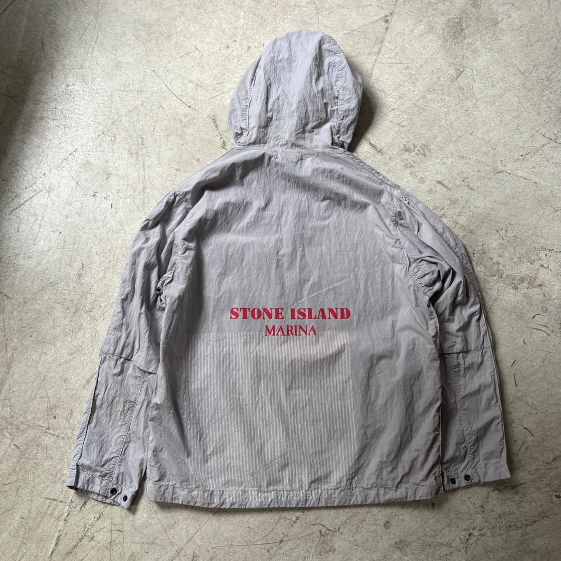 스톤아일랜드 50 FILI+FOLDED 마리나 프린트 집업 자켓 상품이미지7