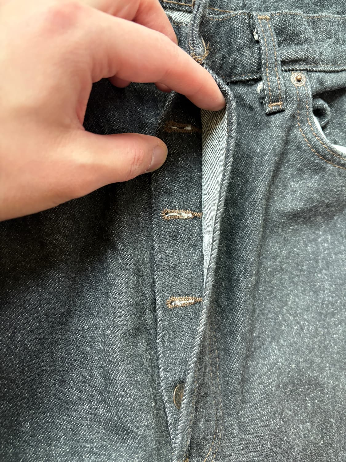 90s 리바이스 501-0658 흑청 블랙진 made in usa 상품이미지3