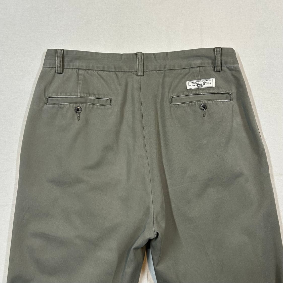 32inch) 폴로 랄프로렌 2T 클래식 치노팬츠 면바지 카키 상품이미지2