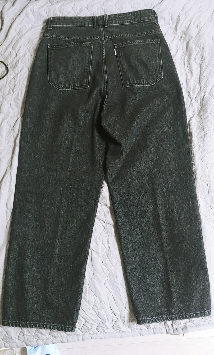 유스 와이드 데님 팬츠 S 상품이미지2