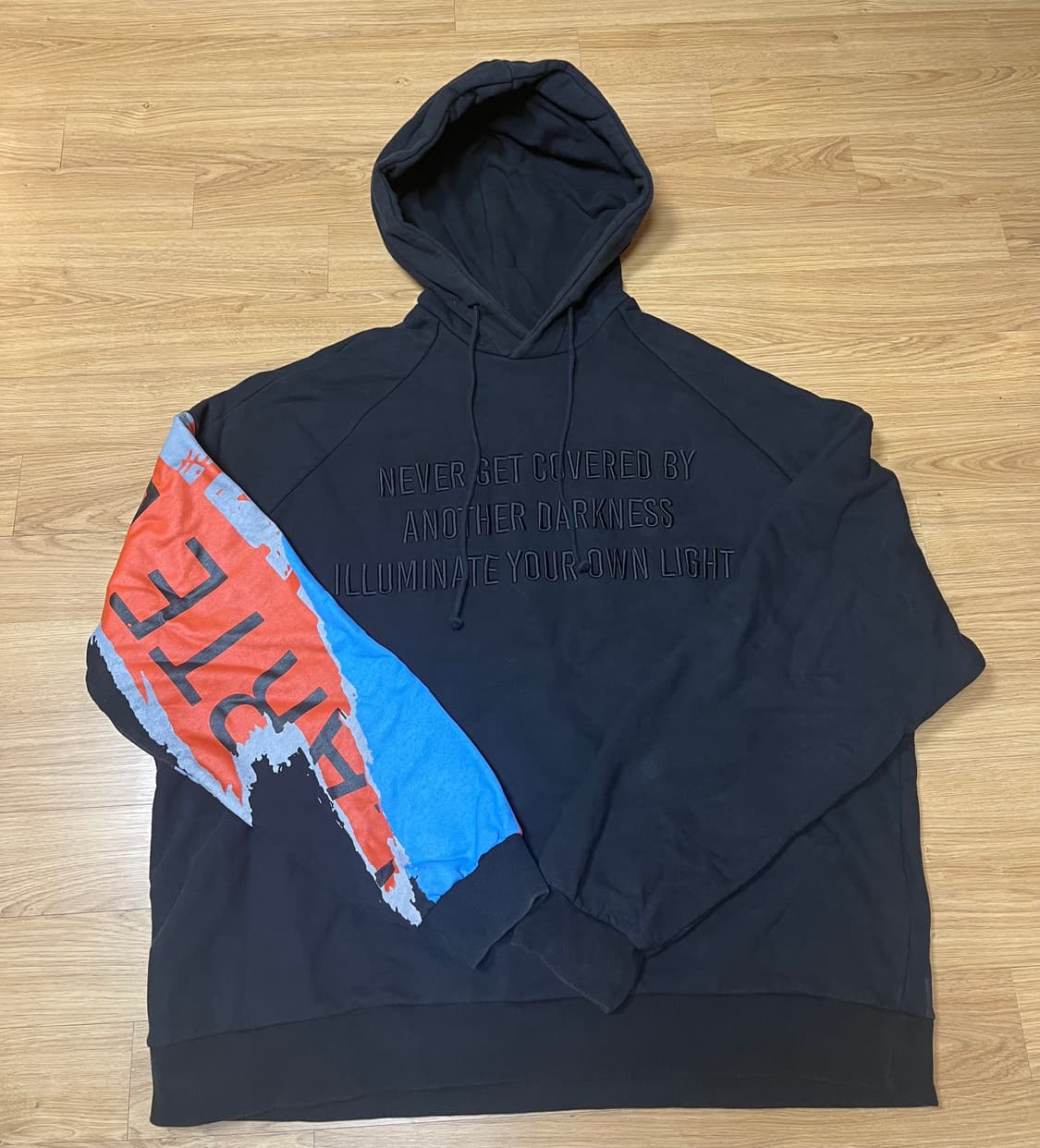 준지 오버핏 후드티 상품이미지1