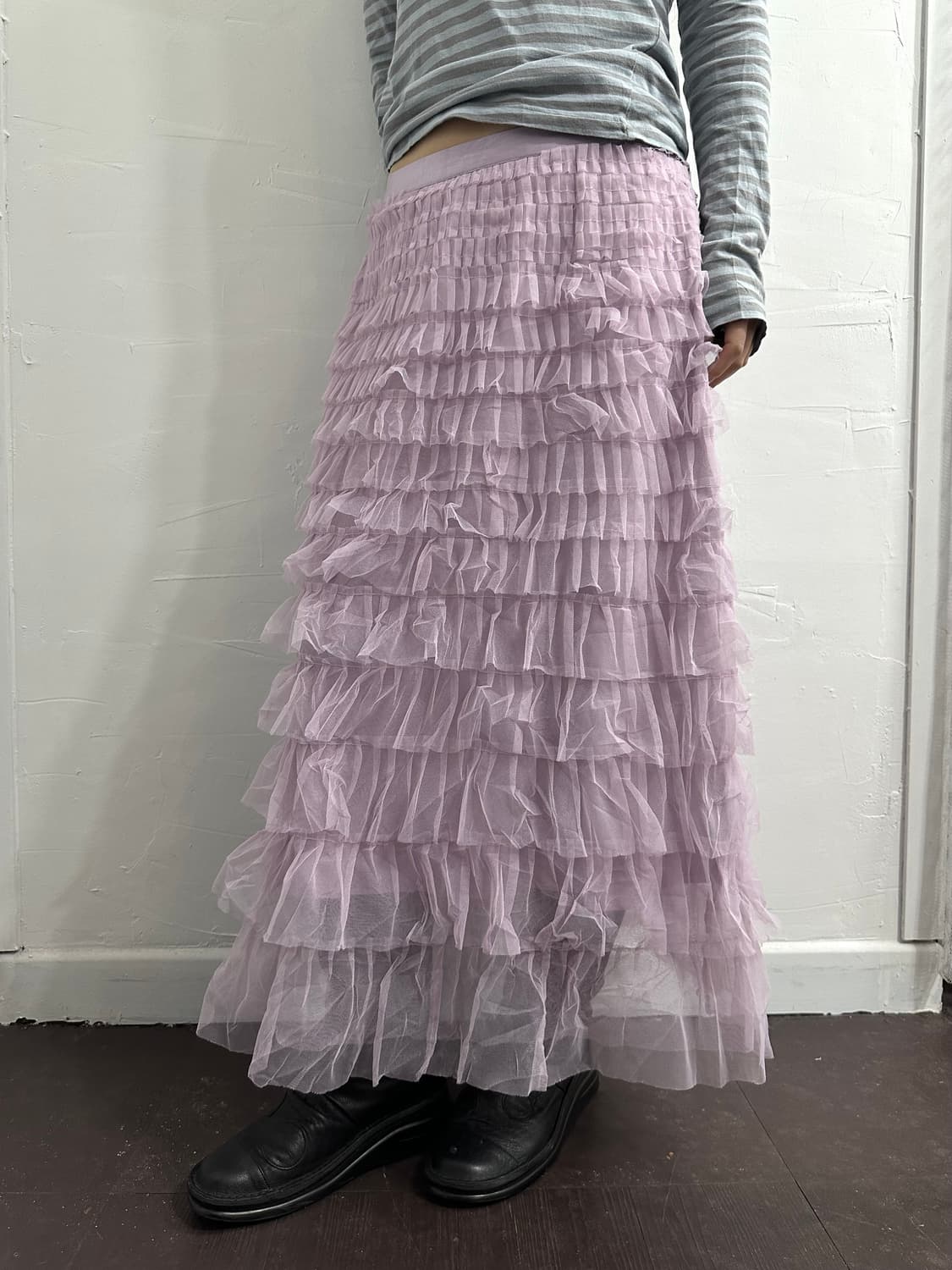 sha layered skirt 상품이미지1