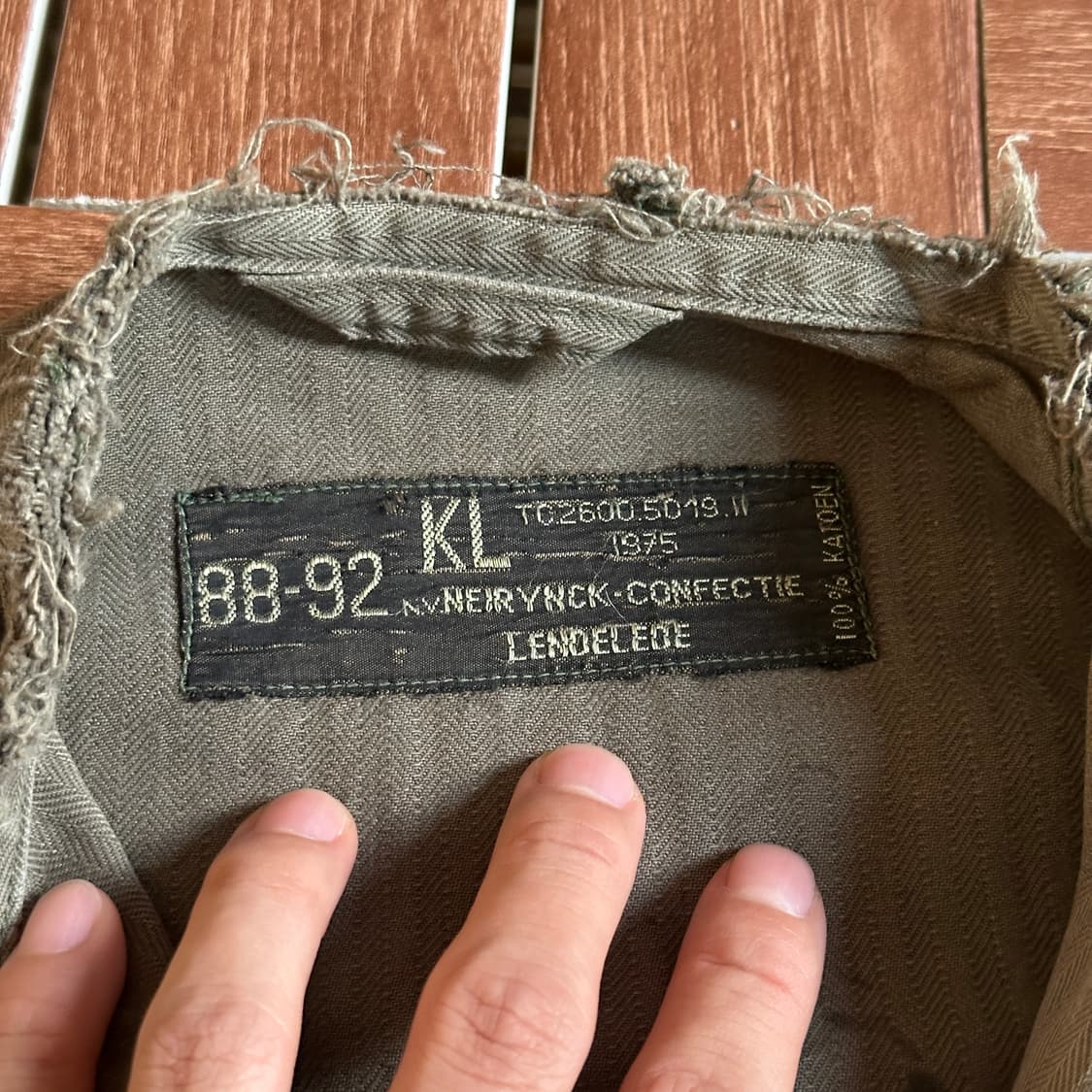 70‘s M43 dutch hbt field jacket 상품이미지5
