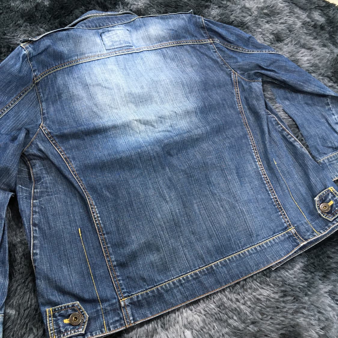 투티/0181 shane jeans 웨스턴 워싱 데님자켓 트러커 상품이미지4