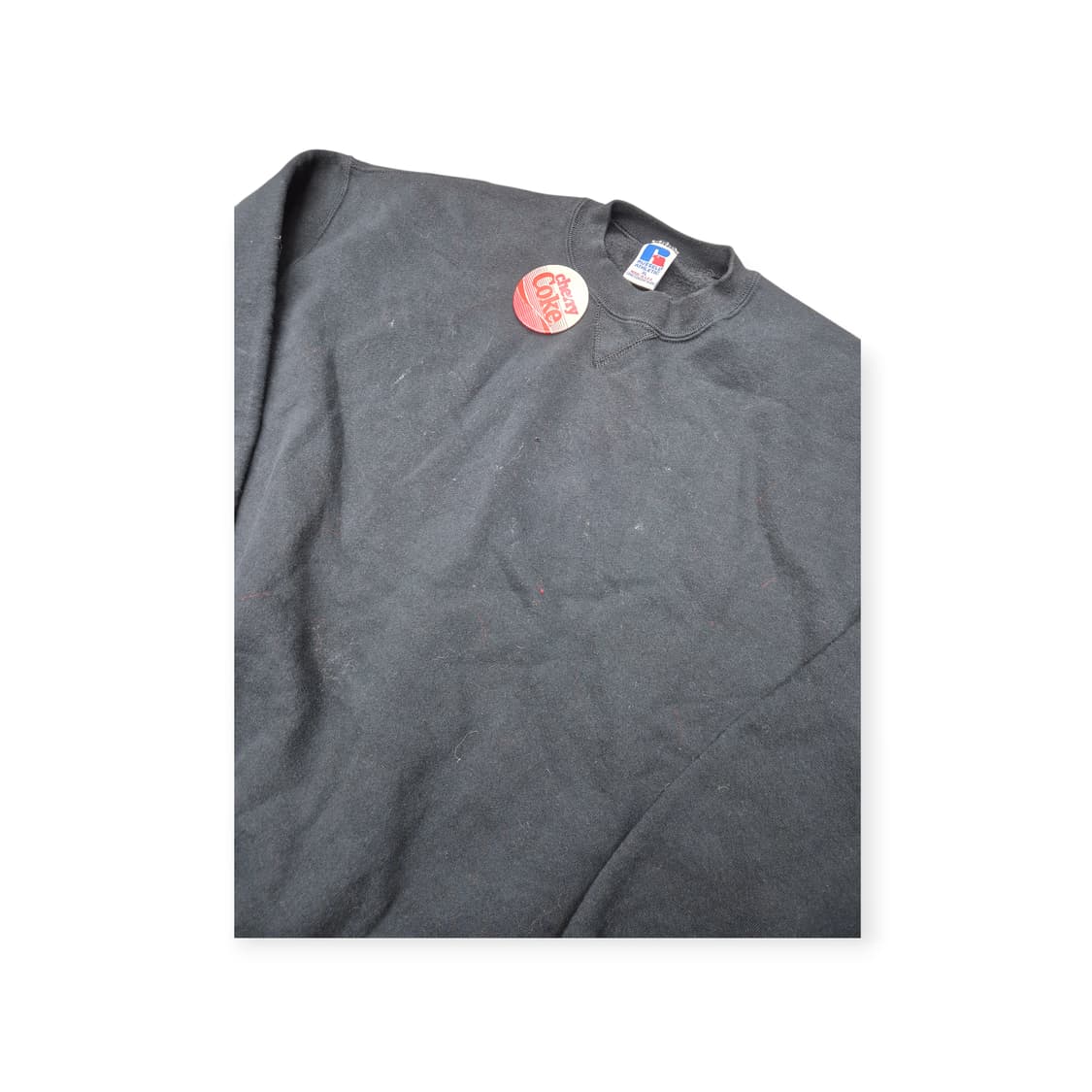 러셀 스웻셔츠 블랙 상품이미지2