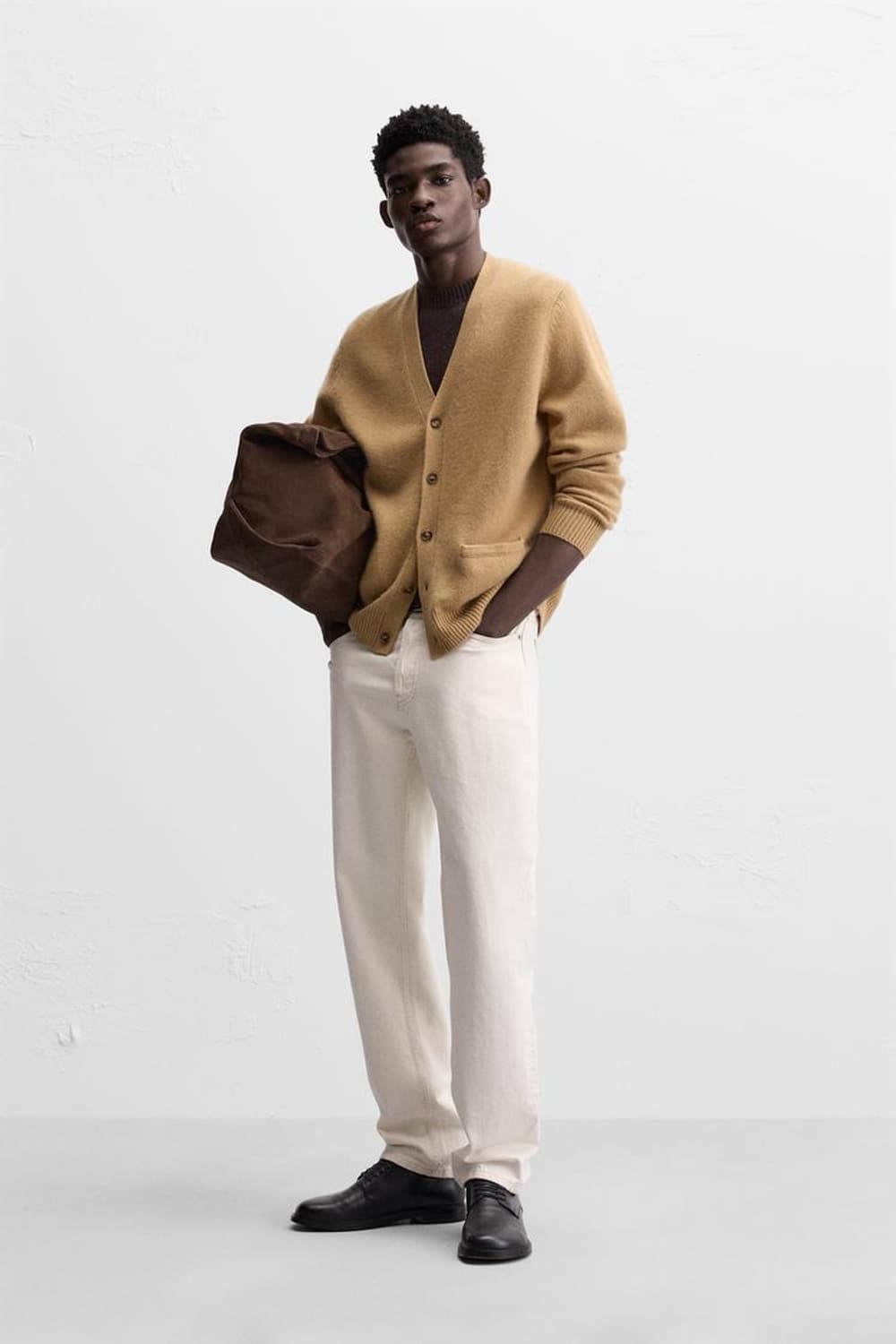 자라 캐시미어 가디건 L 새 상품 판매합니다. 상품이미지4