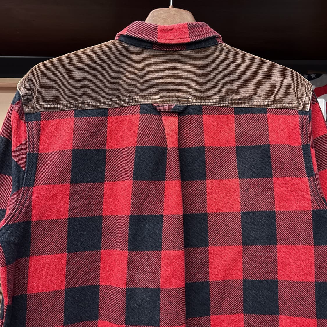 반스 헤비게이지 코튼트윌 버팔로 체크 워크셔츠 N1080 상품이미지5