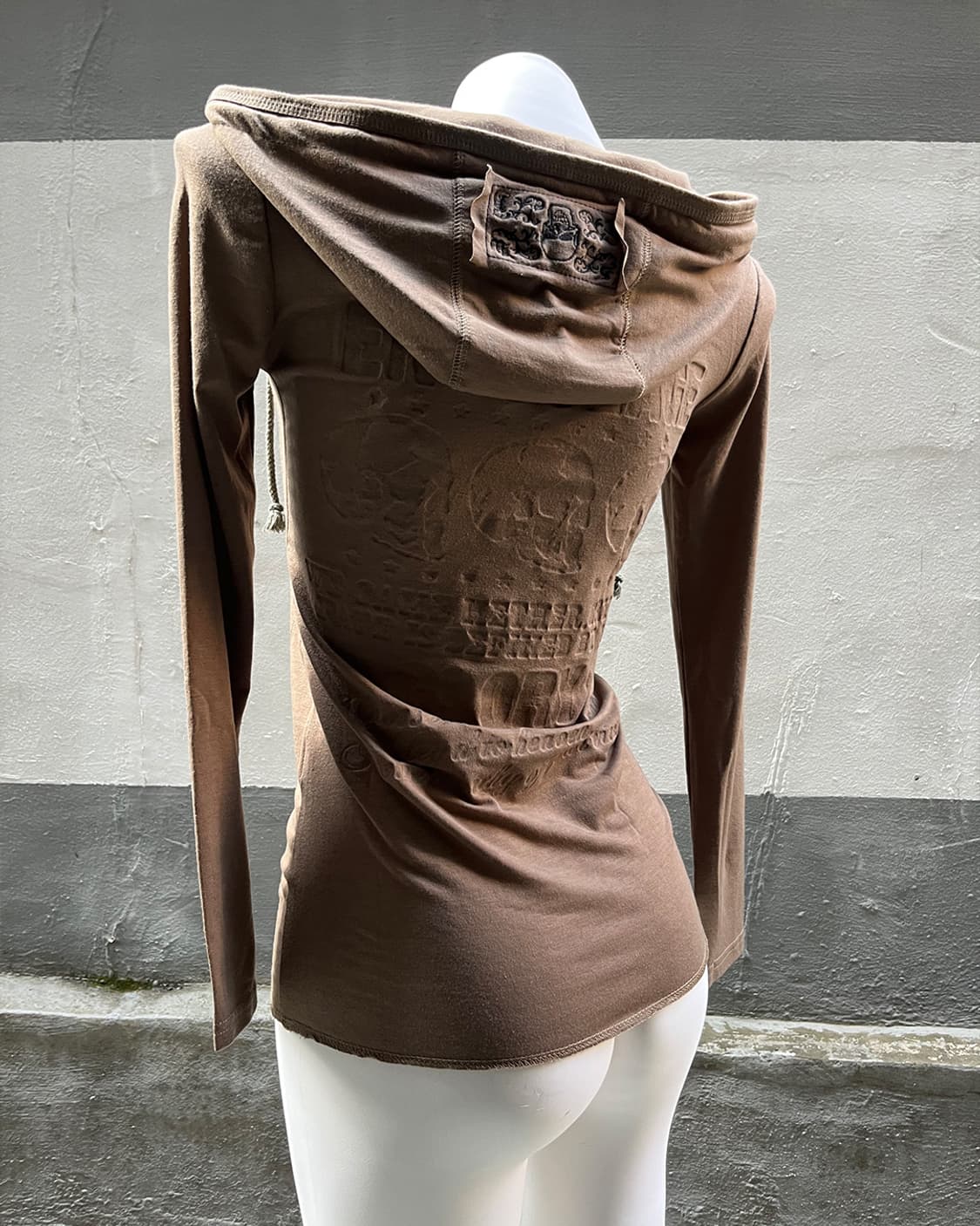 00's Grunge Wash Hood Long Sleeves 상품이미지6