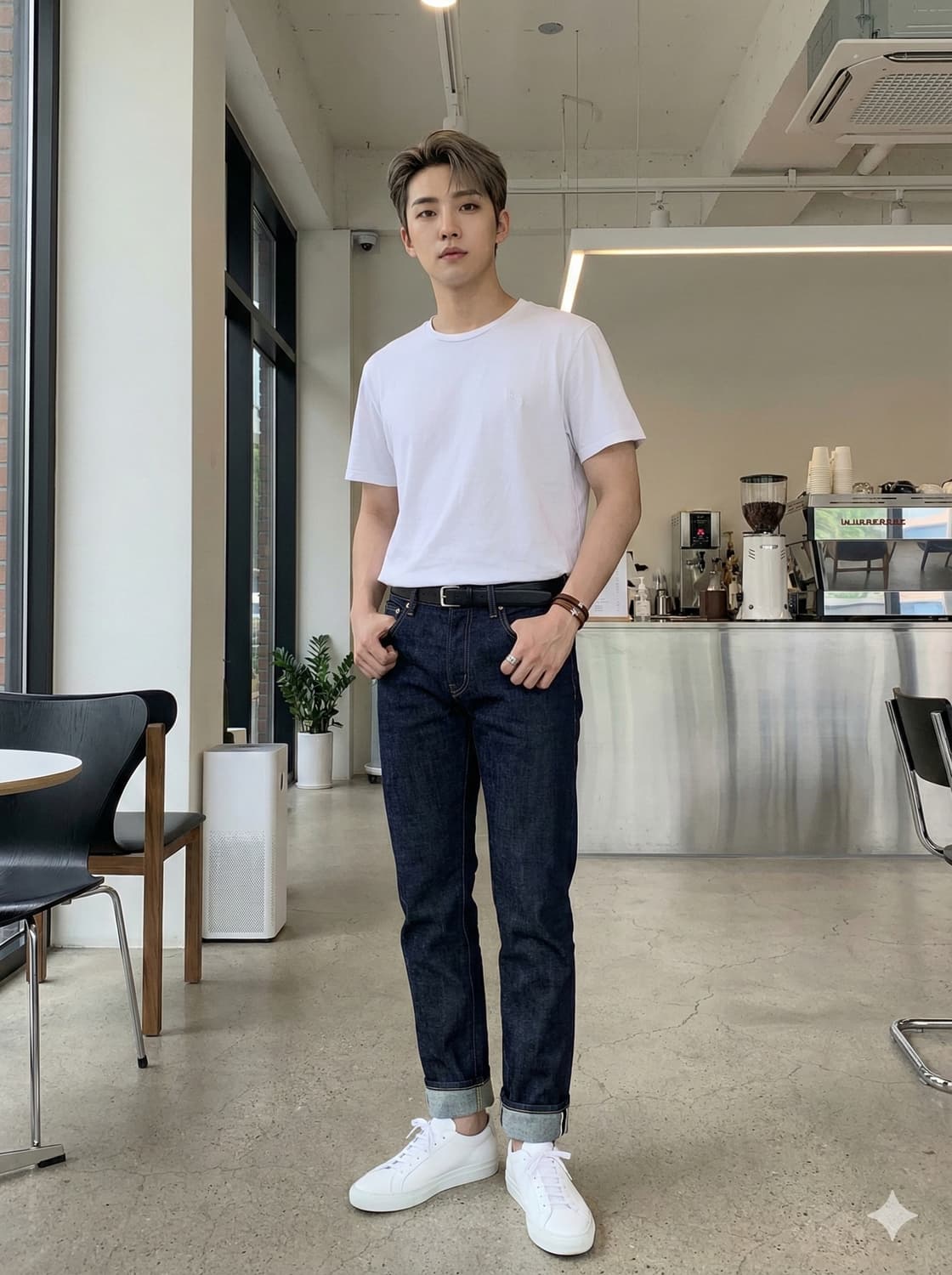 버버리 브릿 화이트 반팔 티셔츠_XL 상품이미지1