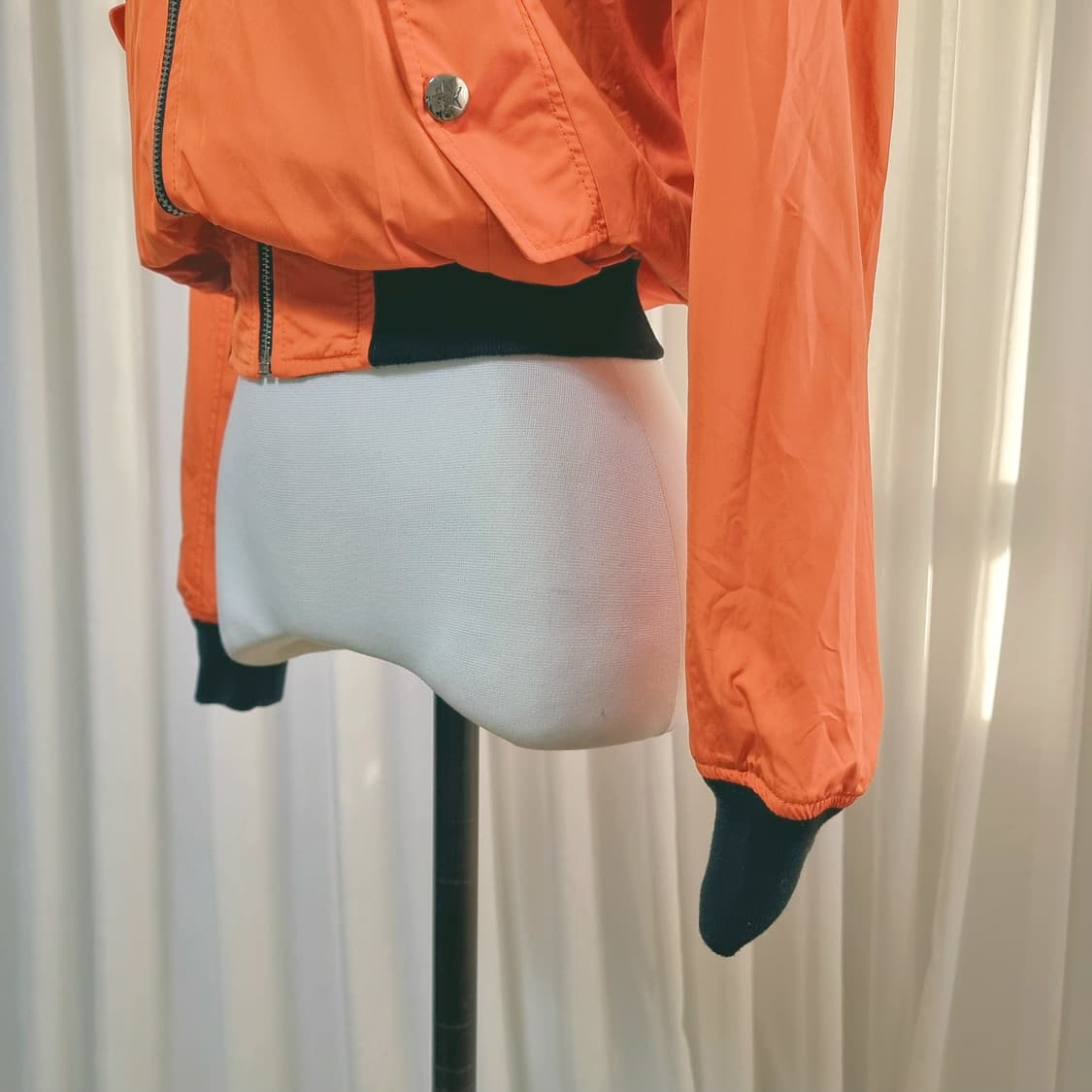 에고이스트 블루종 봄버 점퍼 자켓 (55) 상태양호/드라이완료 상품이미지8