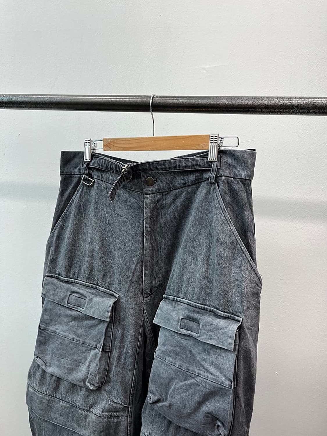32-33) PASPAS 멀티포켓 카고팬츠  상품이미지4
