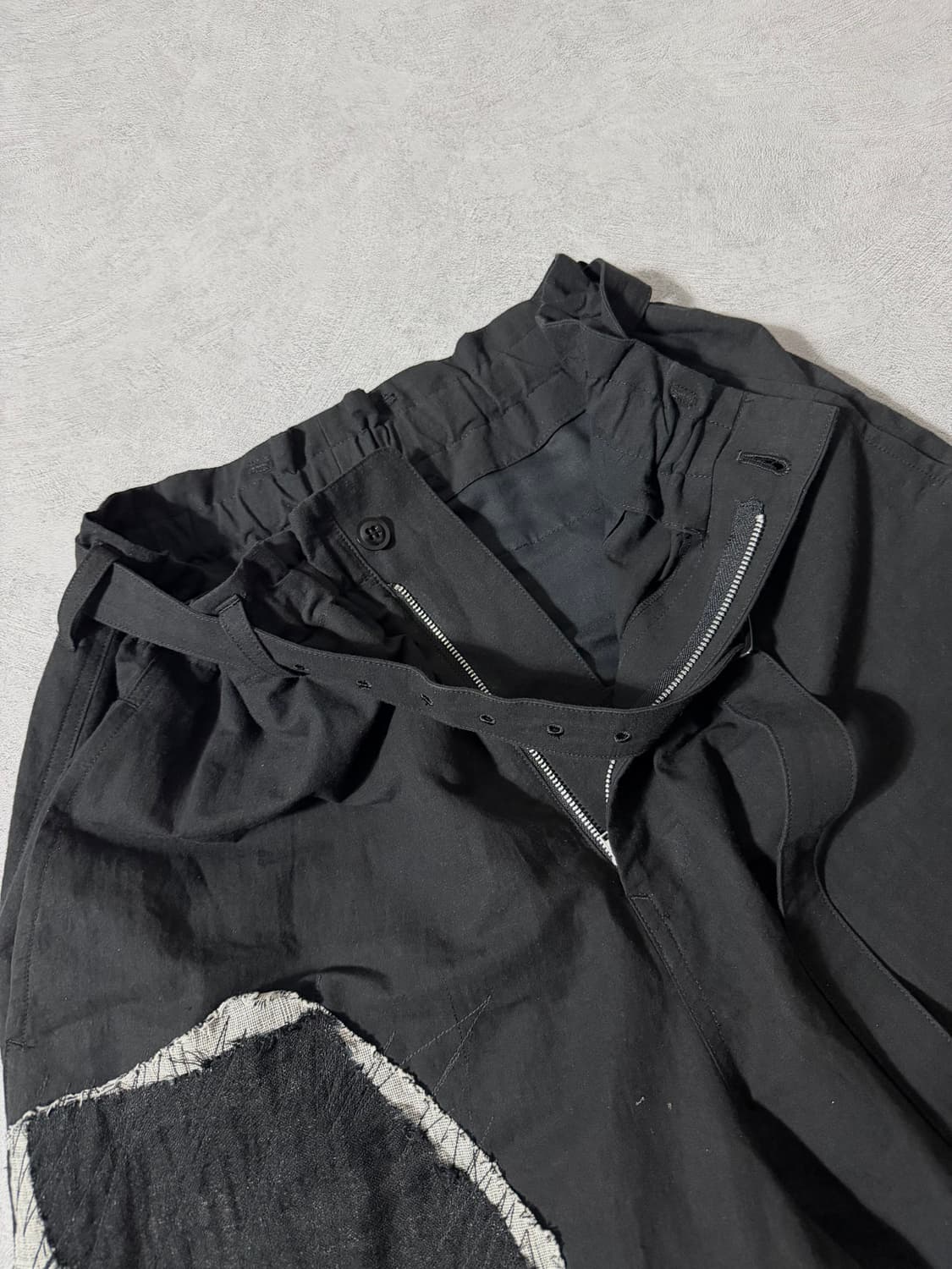 Y’s Yohji Yamamoto ArtPatch Hakama short 상품이미지4