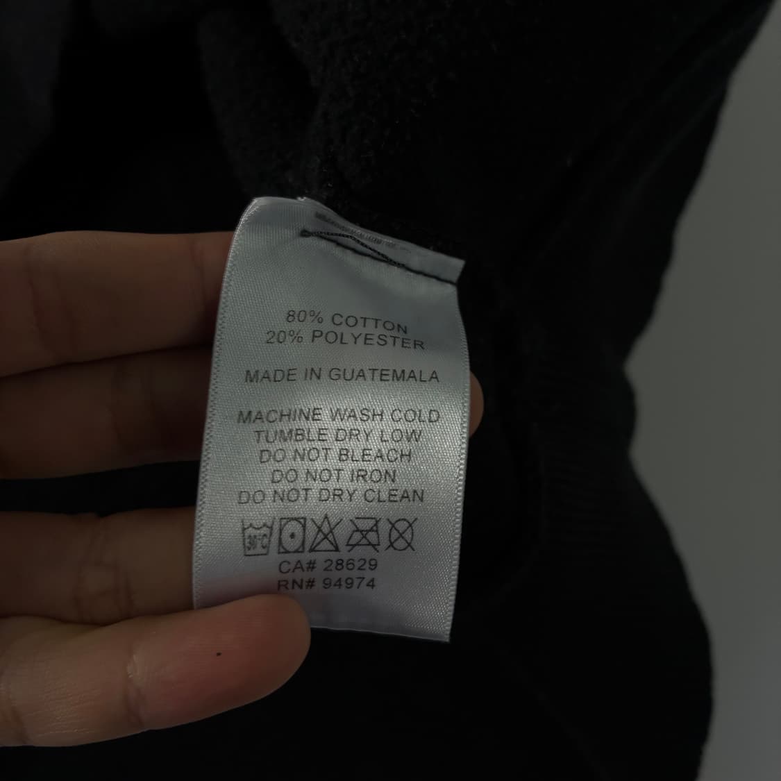 Stussy  스투시 베이직 빅로고 블랙 맨투맨  상품이미지6