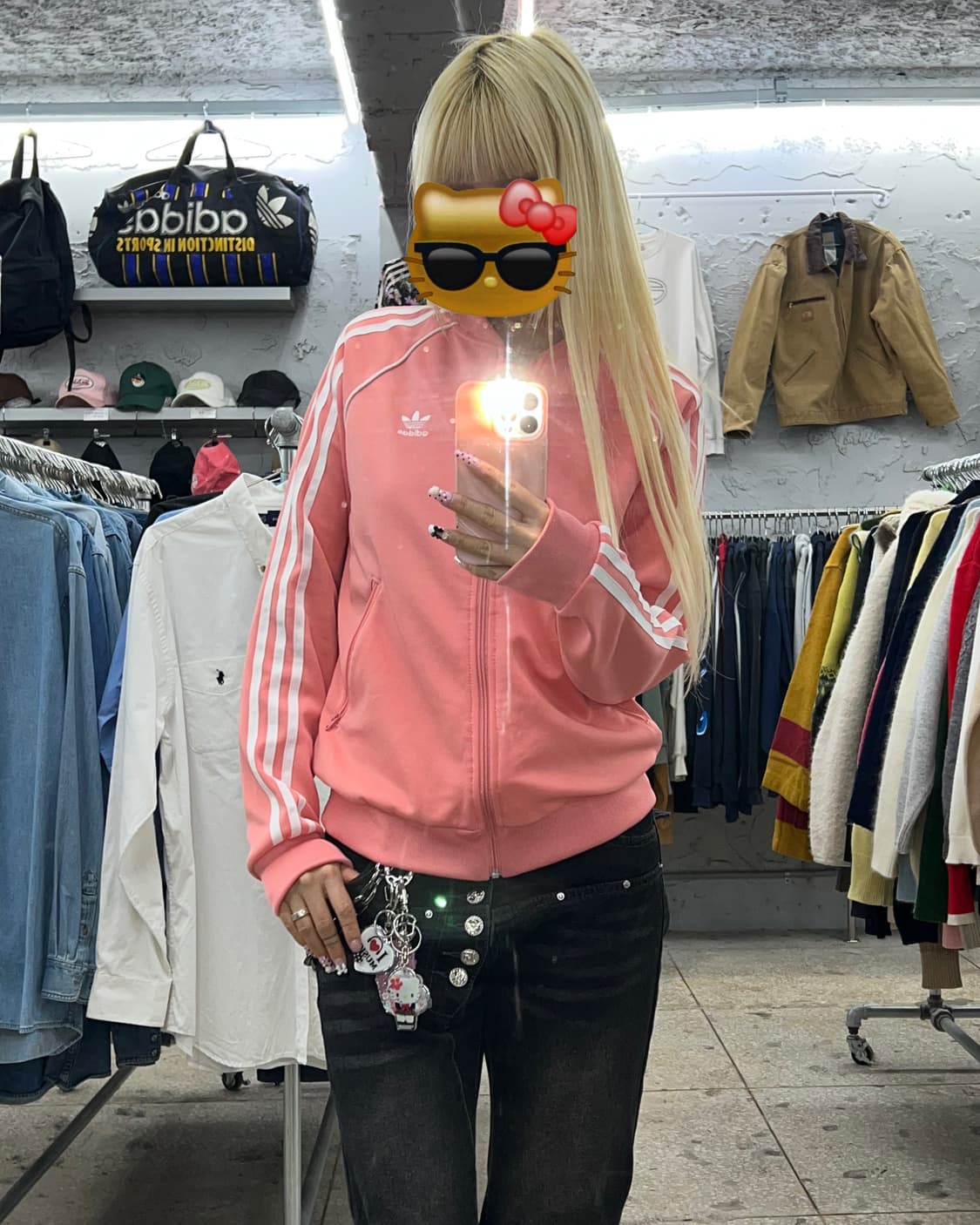 착샷O 아디다스 피치코랄 져지 상품이미지5