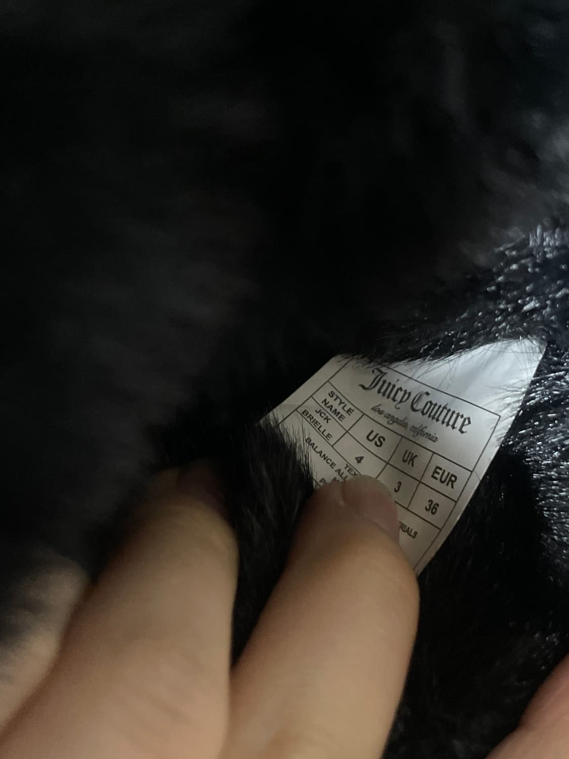 쥬시꾸뛰르 부츠 상품이미지3