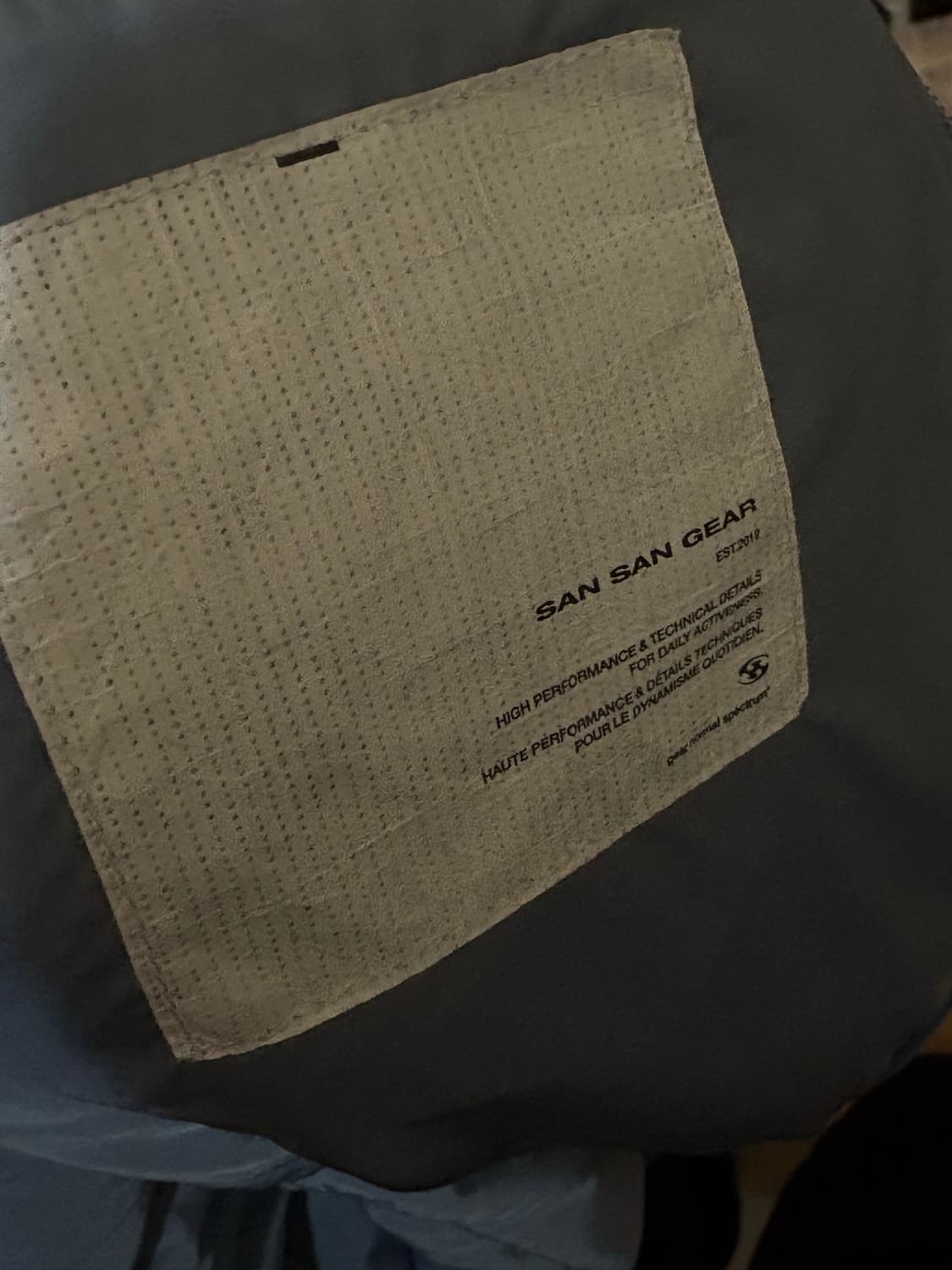 산산기어 suffix 푸퍼 자켓 스카이블루m 새상품 택o 상품이미지5