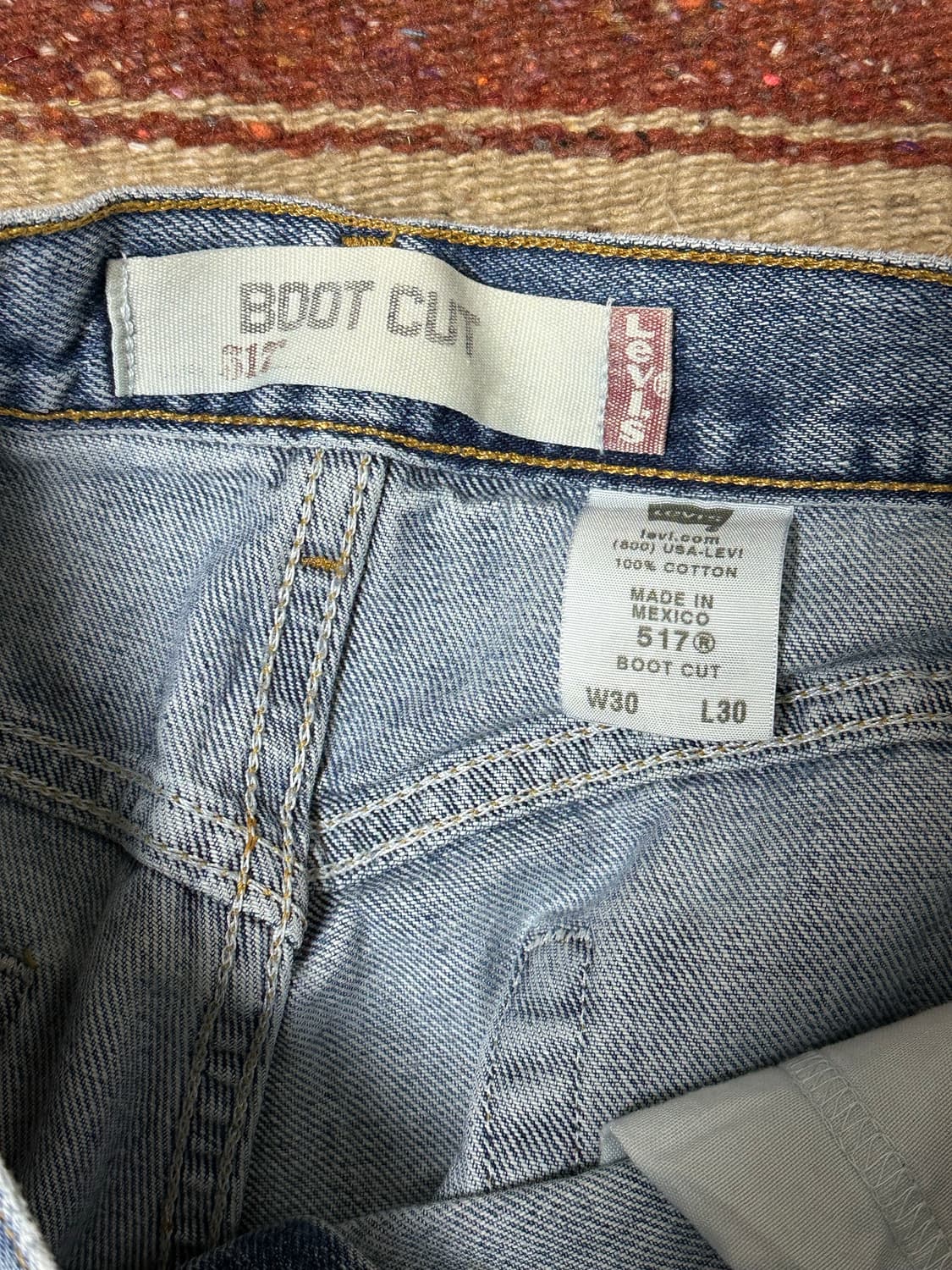 [리바이스] Levi’s 517 Denim W30 L30 상품이미지8