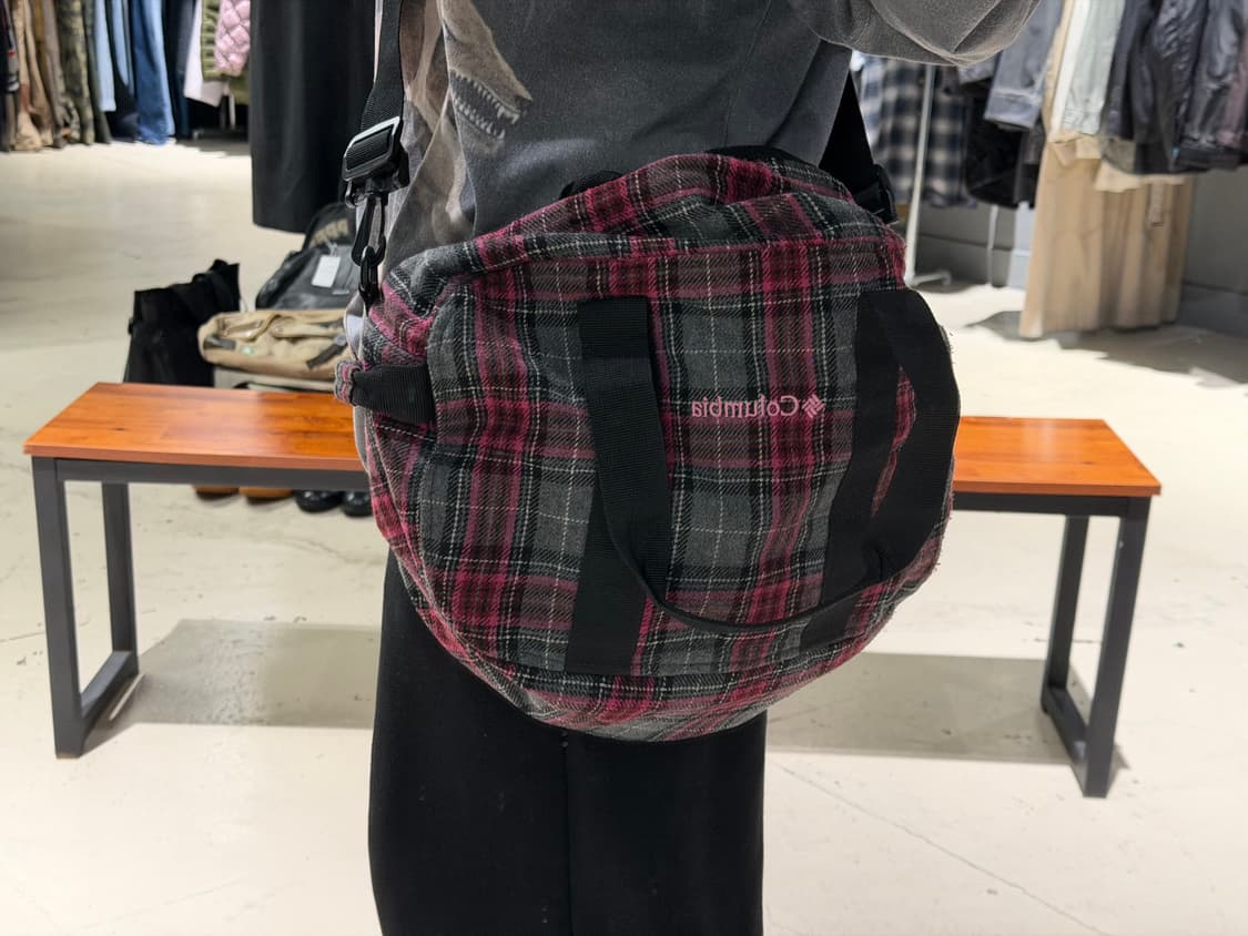 Columbia check pattern bag 상품이미지1