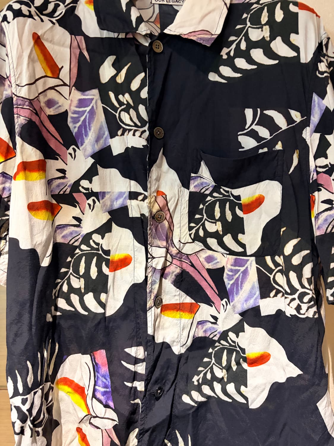 아워레가시 박스 숏슬리브 셔츠 상품이미지4