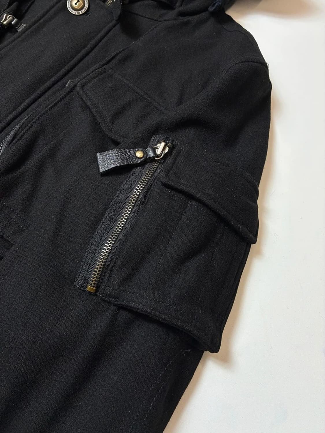 베르사체 00's 헤비코튼 유틸리티 N-2B 후디 자켓 PN8661 상품이미지4