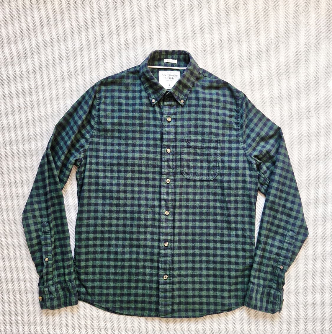 아베크롬비 플란넬 셔츠 L  상품이미지2