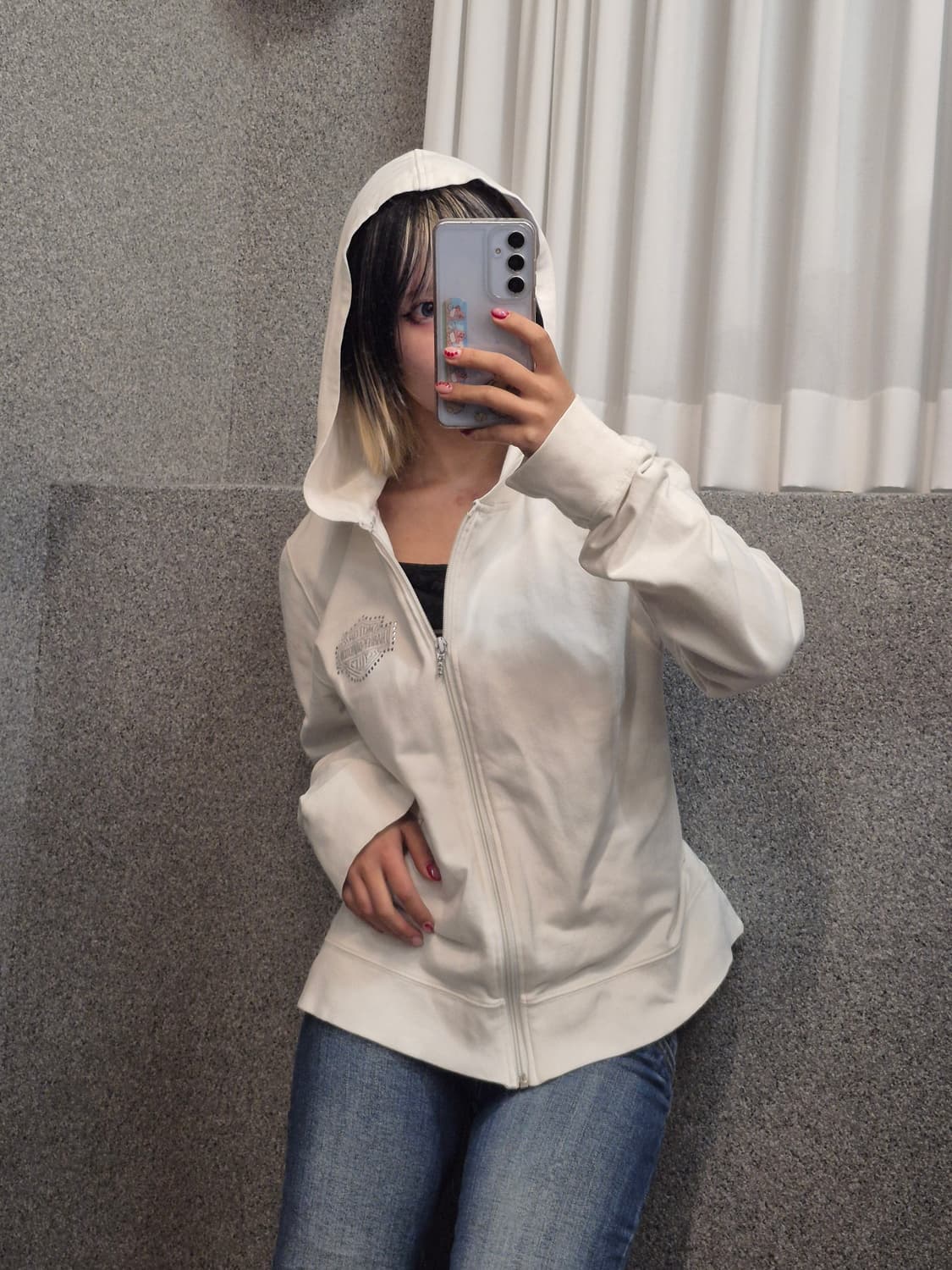 HARLEY DAVIDSON CUBIC HOODIE ZIPUP  상품이미지1