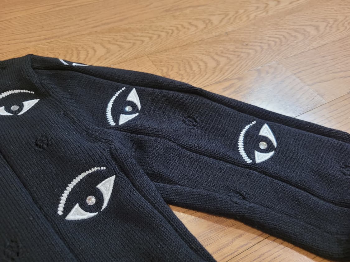 겐조 오버핏s멀티아이 자수 니트s 2장 상품이미지8